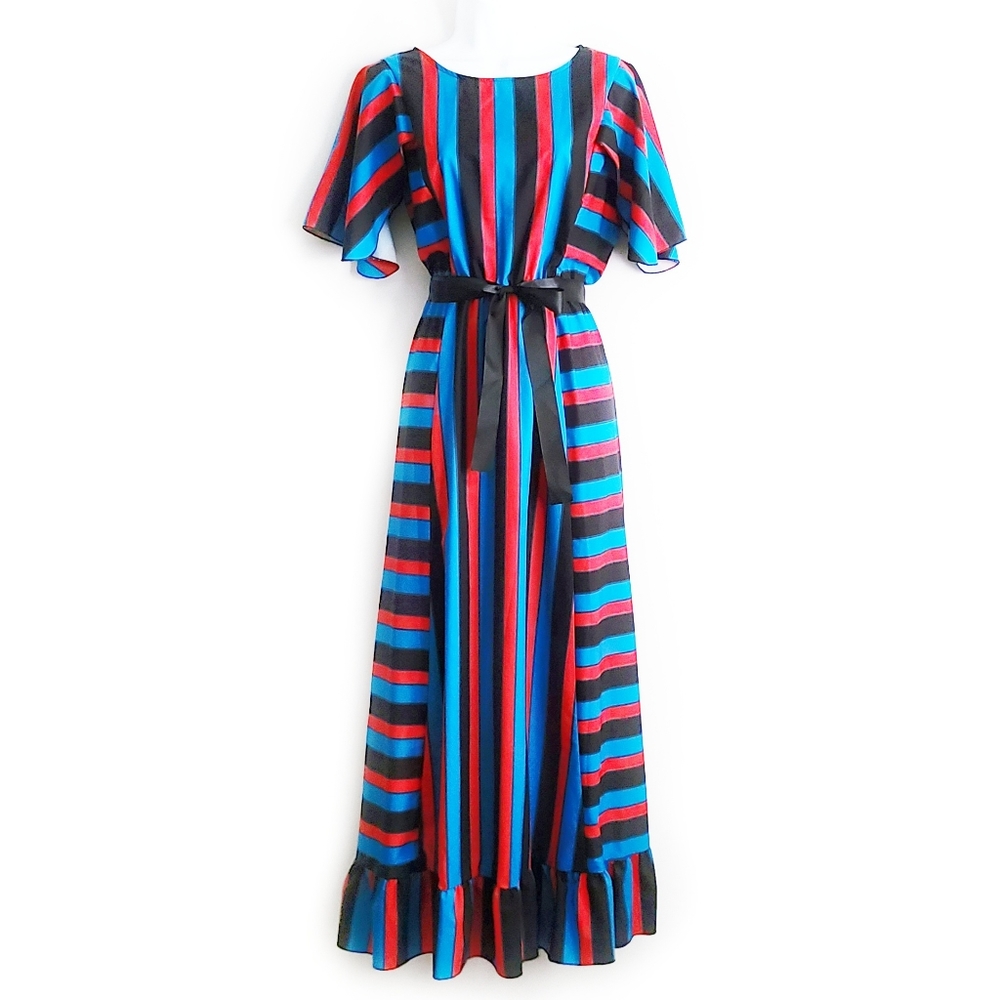 Striped Maxi Dress